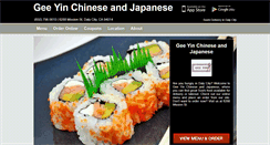Desktop Screenshot of geeyin.com